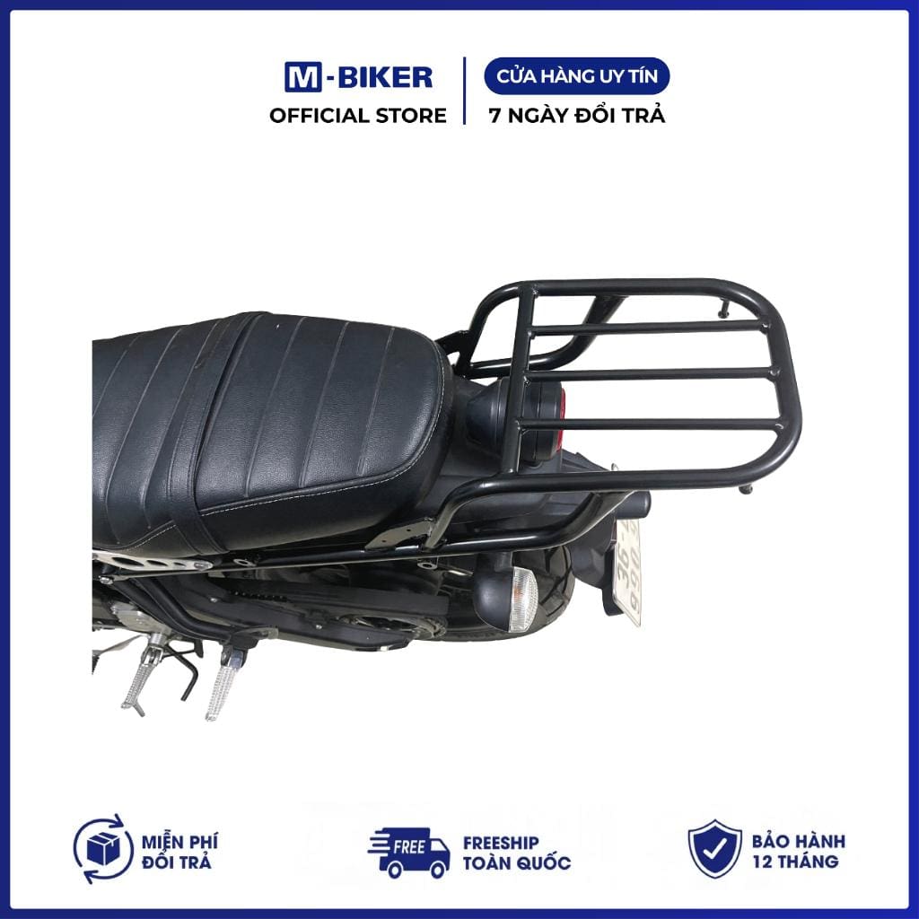 Baga Sau Dạng Ống Gắn YAMAHA XSR155 M-Biker - Ảnh 6