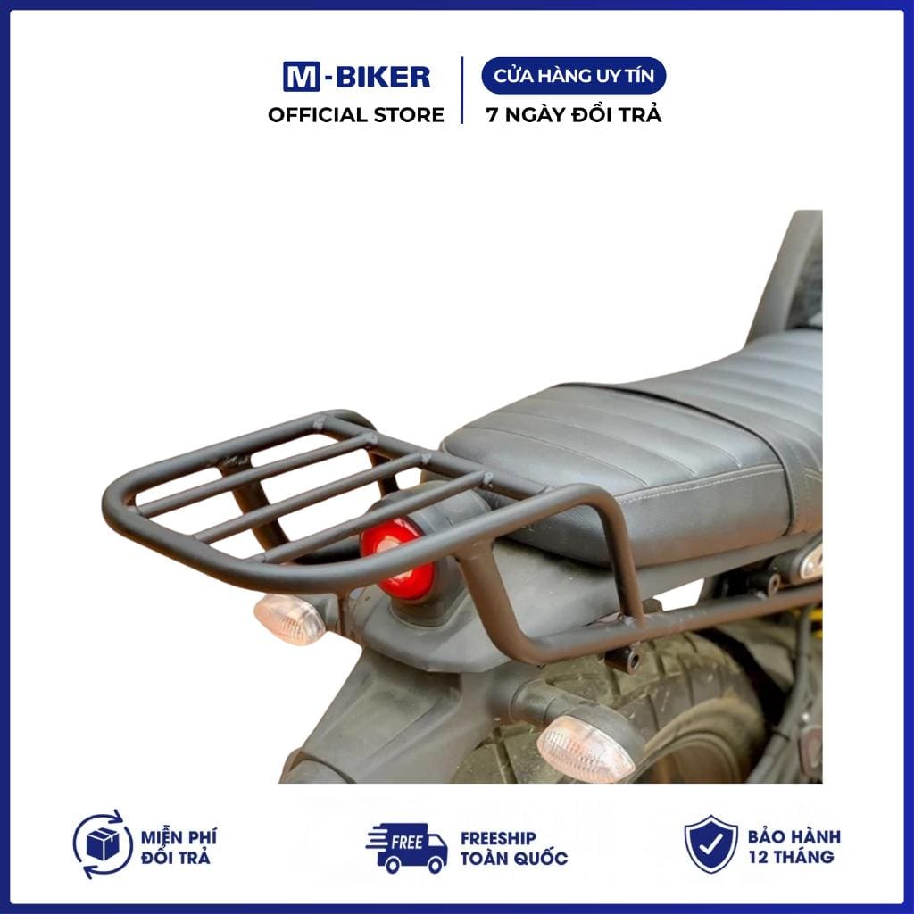 Baga Sau Dạng Ống Gắn YAMAHA XSR155 M-Biker - Ảnh 3