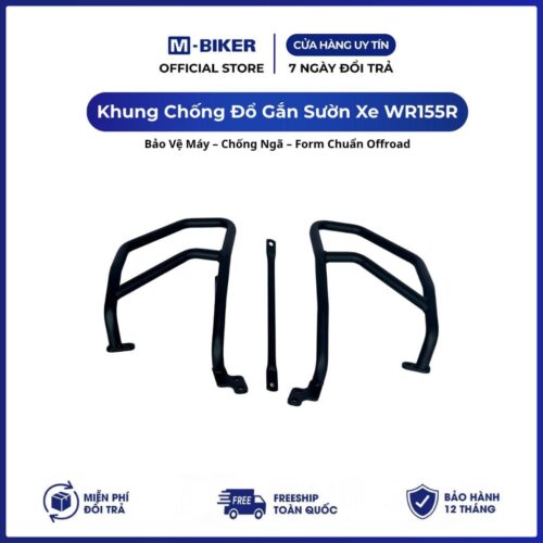 Khung Chống Đổ Gắn Sườn Xe Yamaha WR155R M-Biker