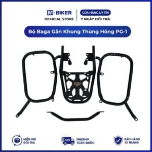 Full Bộ Baga Gắn Khung Thùng Hông YAMAHA PG1 M-Biker