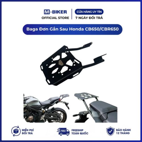 Honda CB650,CBR650 Baga Đơn Gắn Thùng Sau