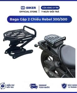 HONDA Rebel 300,500 Baga Gập 2 Chiều Rebel 300,500 M-Biker