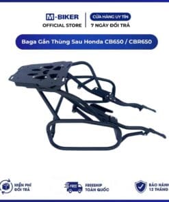 HONDA CB650,CBR650 Baga Gắn Thùng Sau Có Tay Dắt M-Biker
