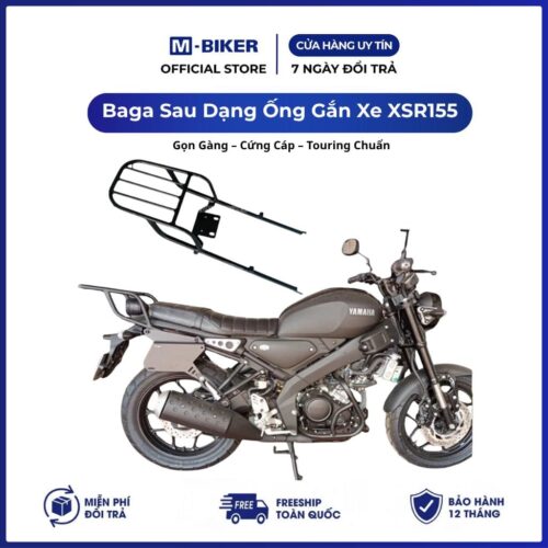 Baga Sau Dạng Ống Gắn YAMAHA XSR155 M-Biker