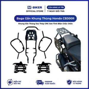 Baga Gắn Khung Thùng Honda CB300R M-Biker