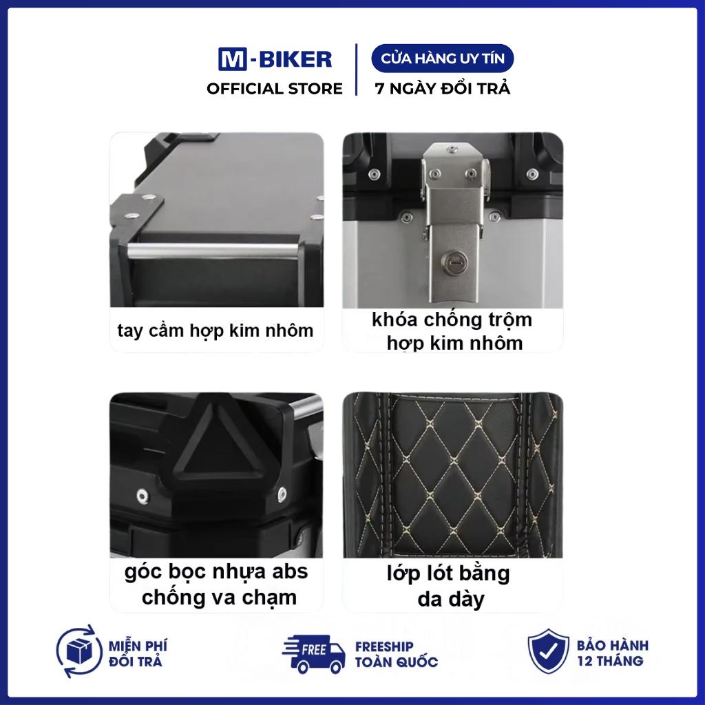 Cặp Thùng Hông 25L Nhôm. Chống Nước M-Biker - Ảnh 2