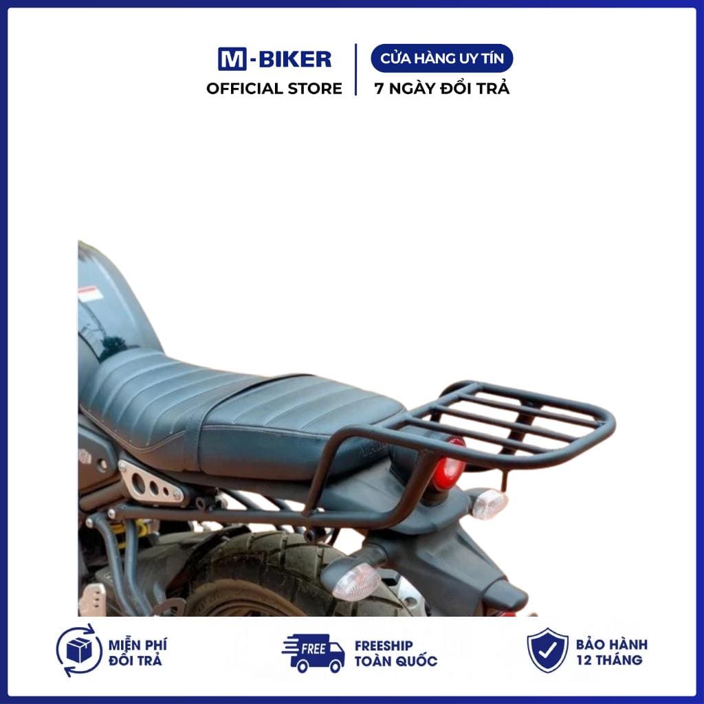 Baga Sau Dạng Ống Gắn YAMAHA XSR155 M-Biker - Ảnh 4