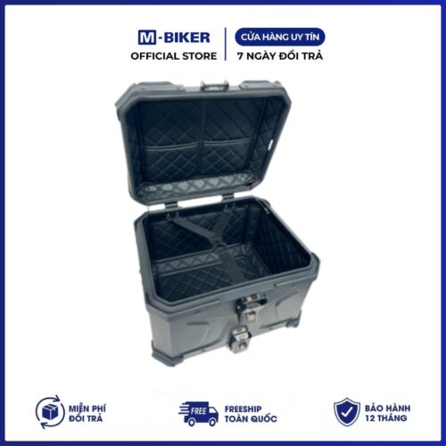 Thùng TOP 45l nhôm chữ M