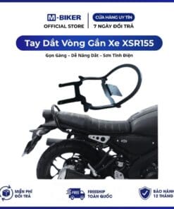 YAMAHA XSR155 Tay Dắt Vòng Gắn Xe Yamaha XSR155 M-Biker. Gọn Gàng, Dễ Nâng Dắt, Sơn Tĩnh Điện