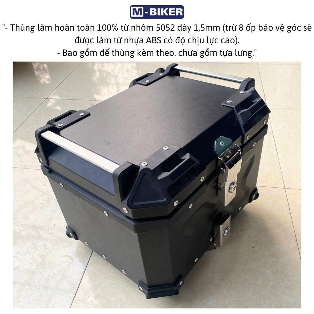 Thùng Top 45L Mbiker - Ảnh 4