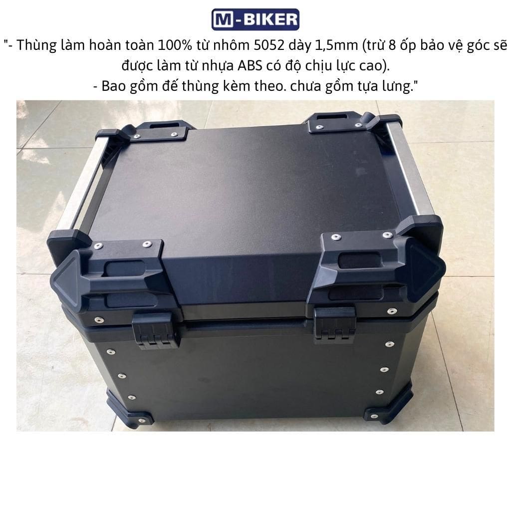 Thùng Top 45L Mbiker - Ảnh 8
