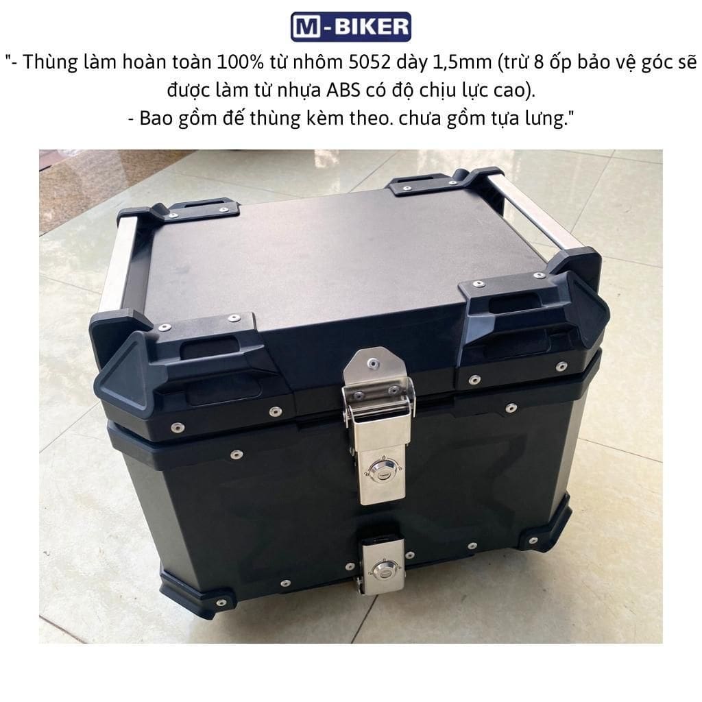 Thùng Top 45L Mbiker - Ảnh 9