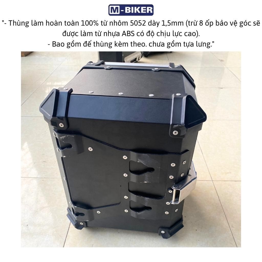 Thùng Top 45L Mbiker - Ảnh 7