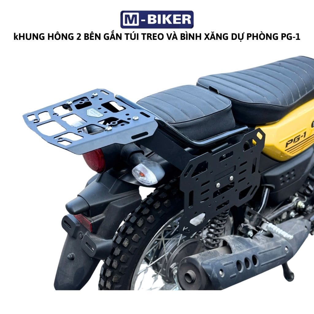 Khung Hông Treo Bình Xăng Treo Túi Yamaha PG1 - Ảnh 3