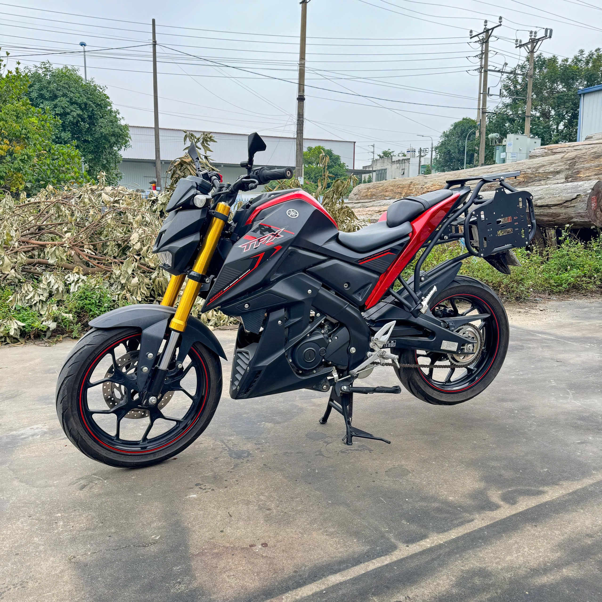 Baga Khung Thùng Yamaha TFX Cảng Sau Treo Thùng - Ảnh 9