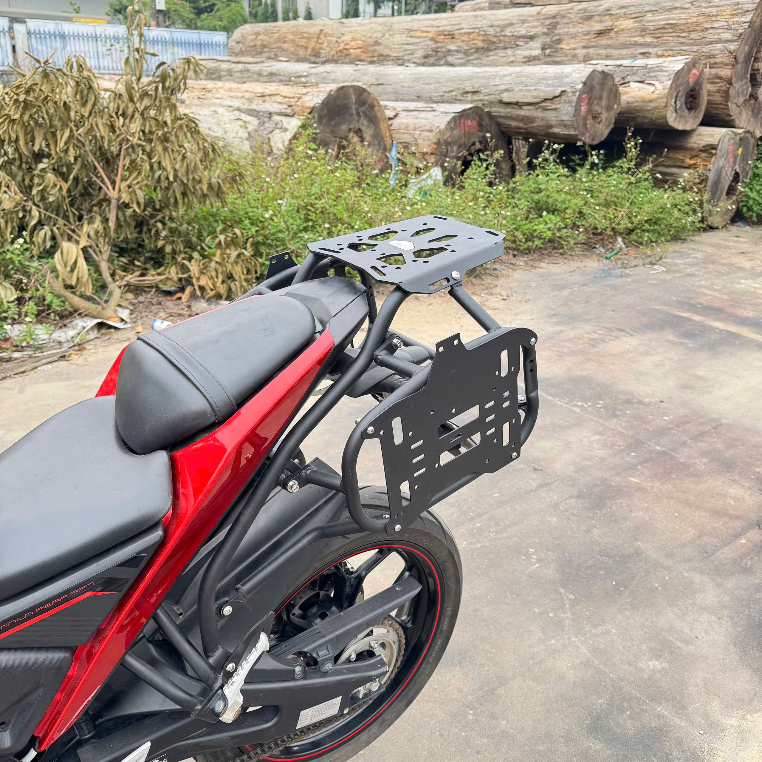 Baga Khung Thùng Yamaha TFX Cảng Sau Treo Thùng - Ảnh 11