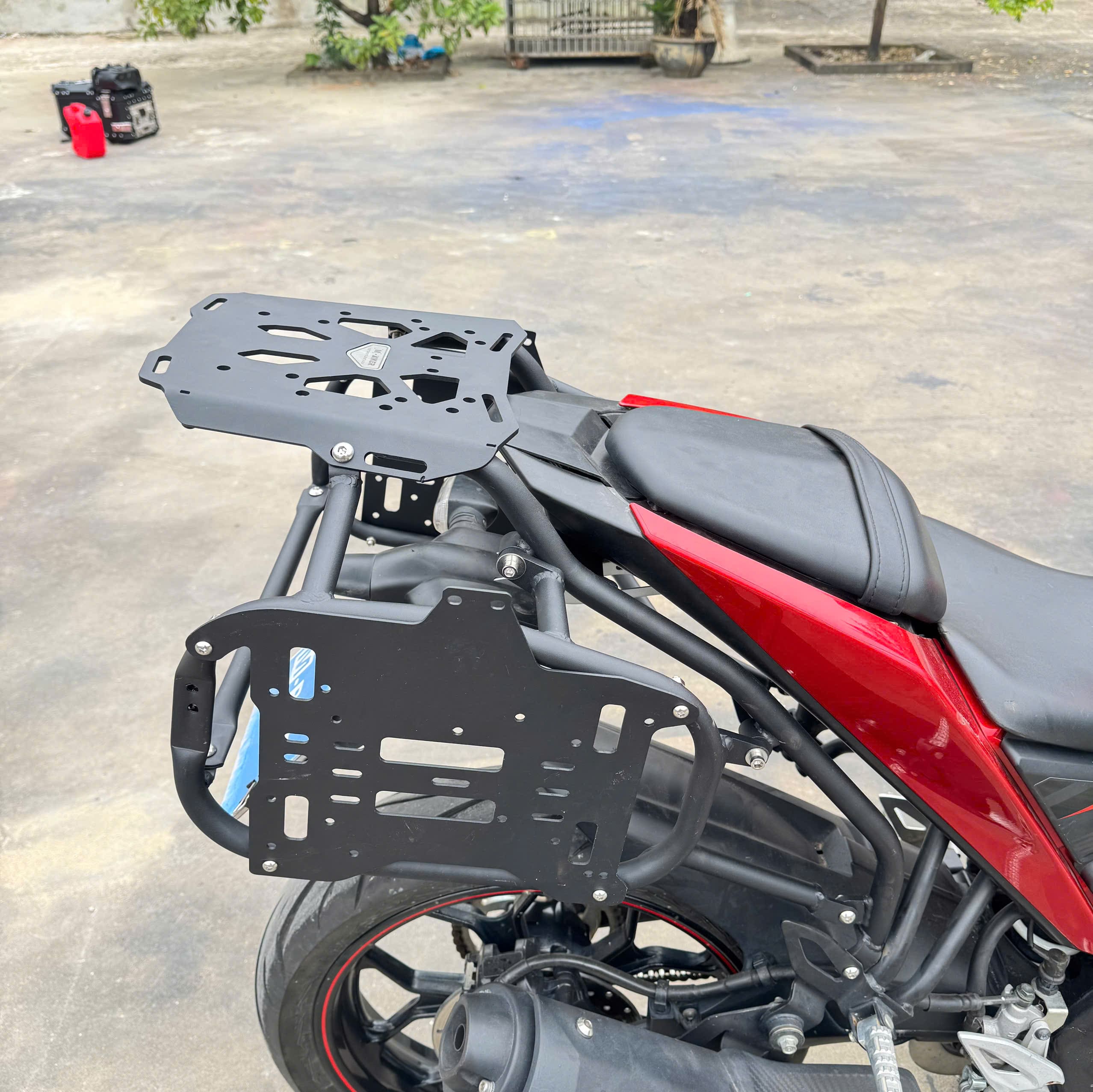 Baga Khung Thùng Yamaha TFX Cảng Sau Treo Thùng - Ảnh 6
