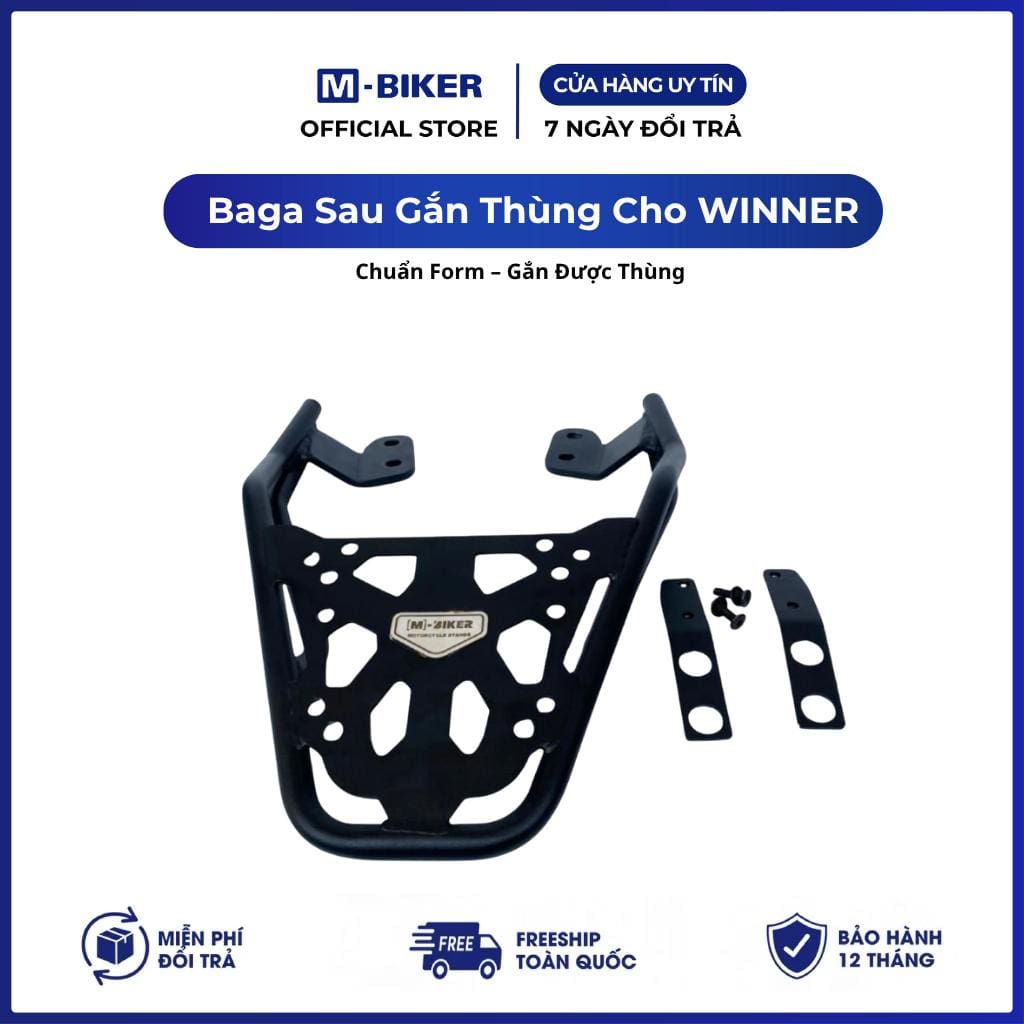HONDA Winner X Baga Gắn Thùng Winner M-Biker