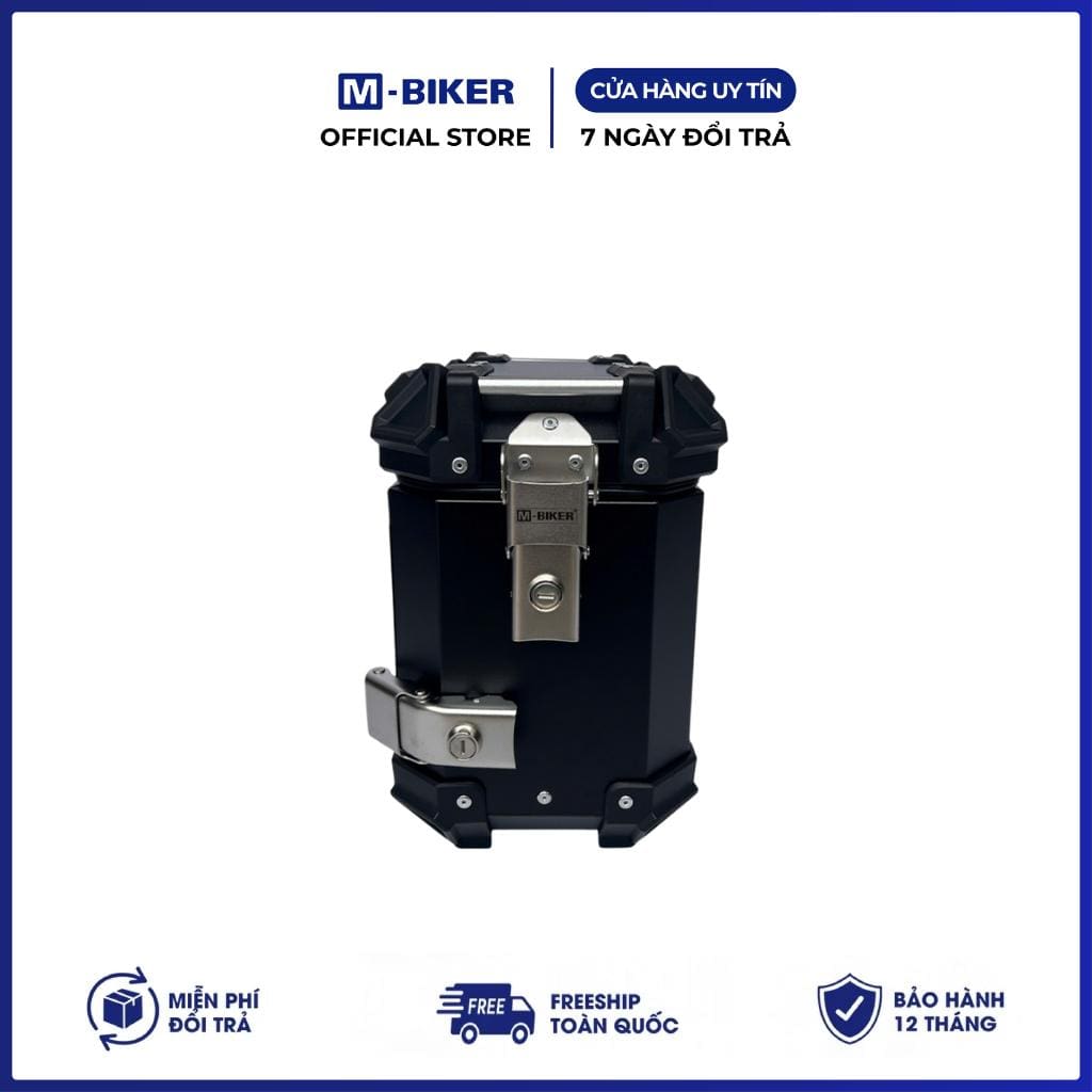 Cặp Thùng Hông 25L Nhôm. Chống Nước M-Biker - Ảnh 6