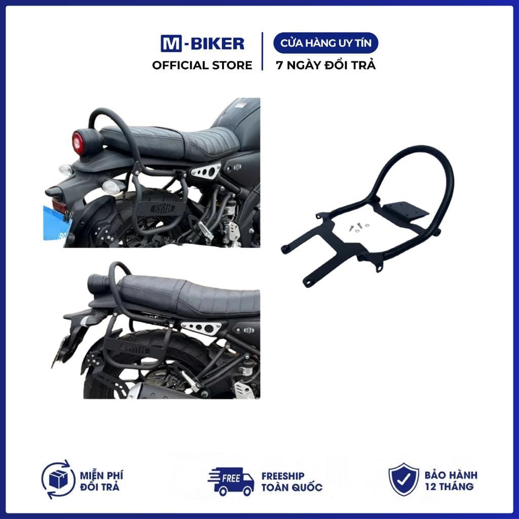 YAMAHA XSR155 Tay Dắt Vòng Gắn Xe Yamaha XSR155 M-Biker. Gọn Gàng, Dễ Nâng Dắt, Sơn Tĩnh Điện - Ảnh 3