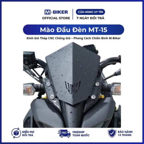 Mào Đầu Đèn Yamaha MT15 M-Biker