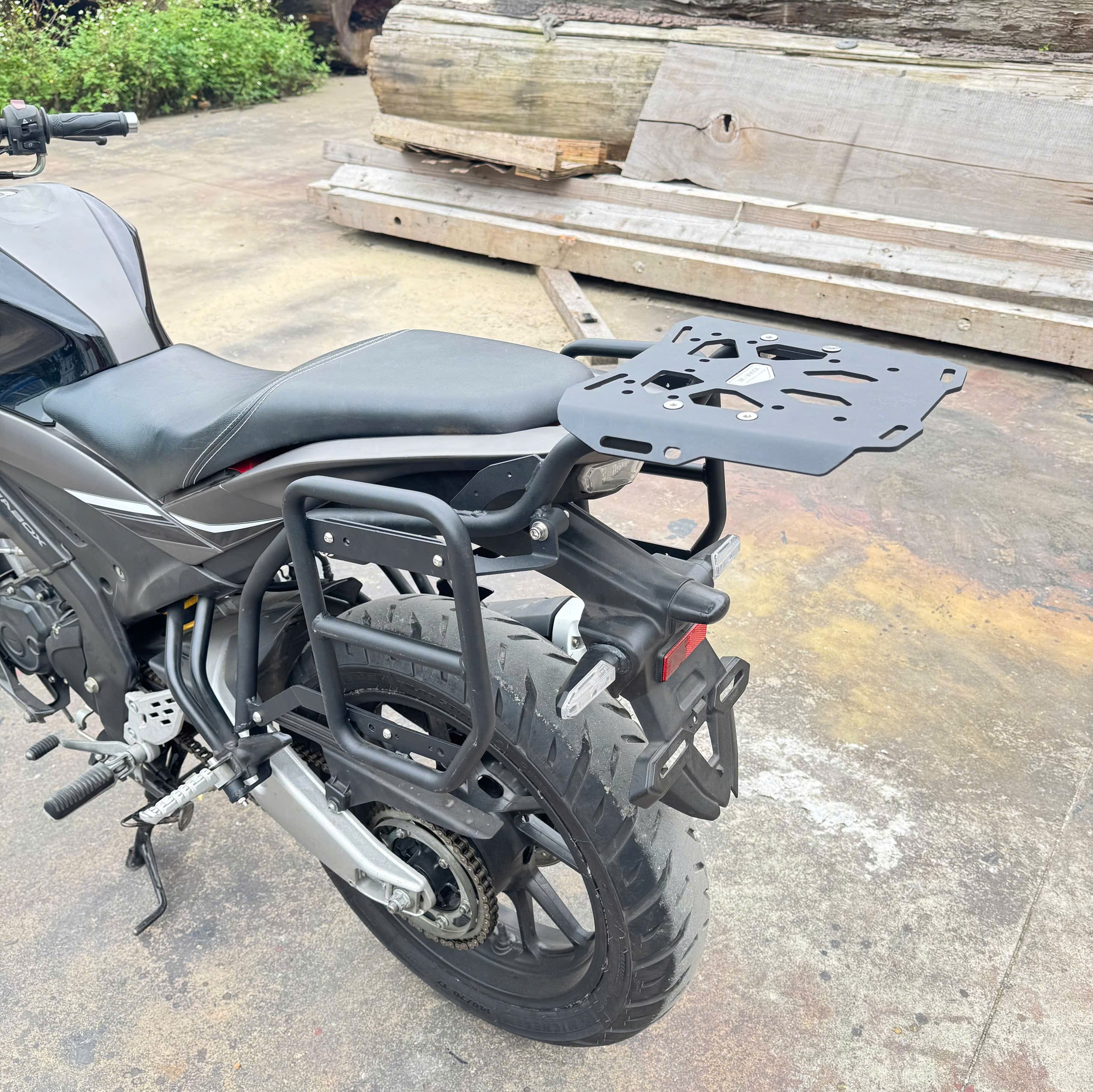 Baga Sau Suzuki FZ155i Cảng Sau Treo Thùng Kèm Khung Túi - Ảnh 4