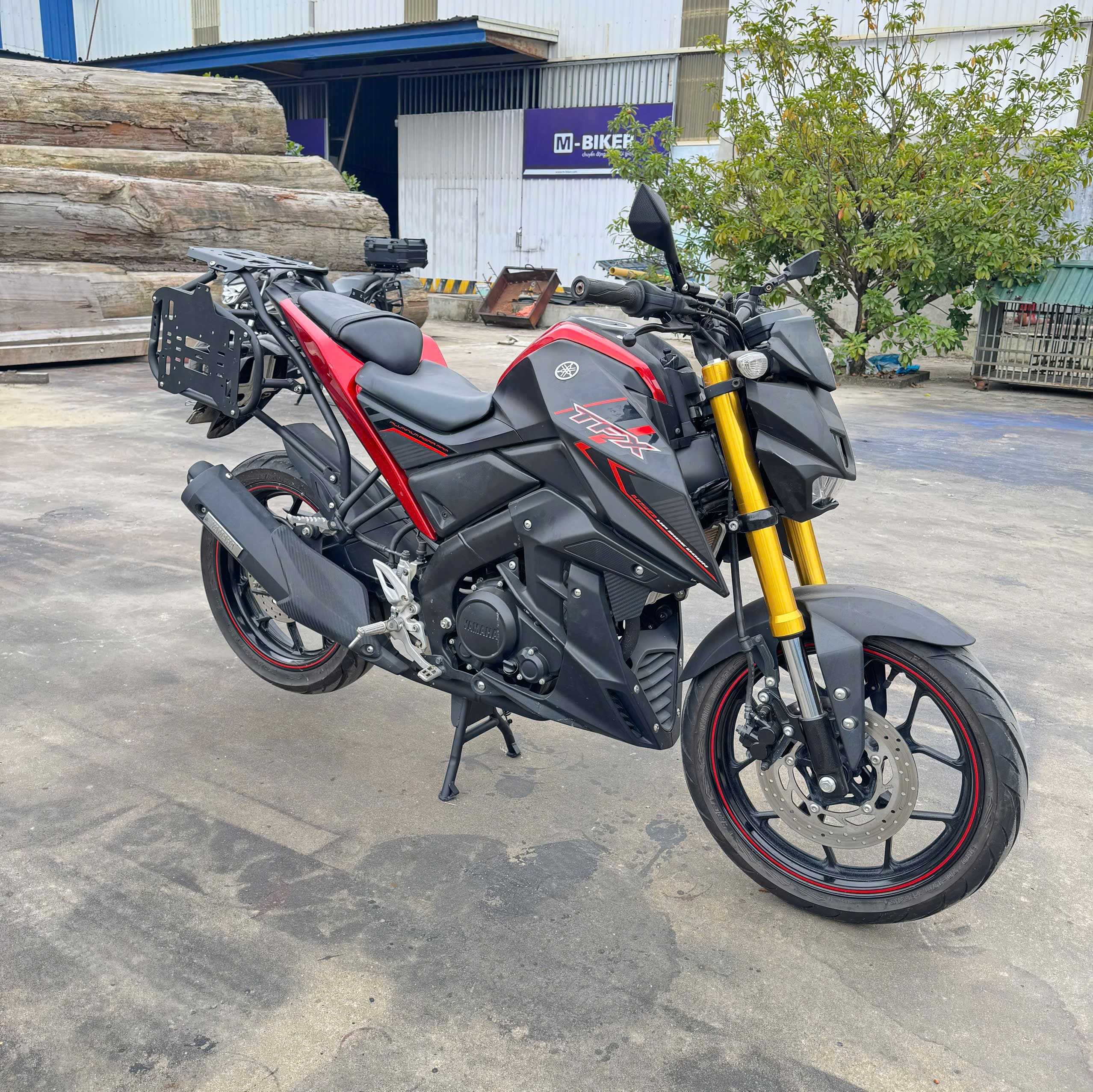 Baga Khung Thùng Yamaha TFX Cảng Sau Treo Thùng - Ảnh 2