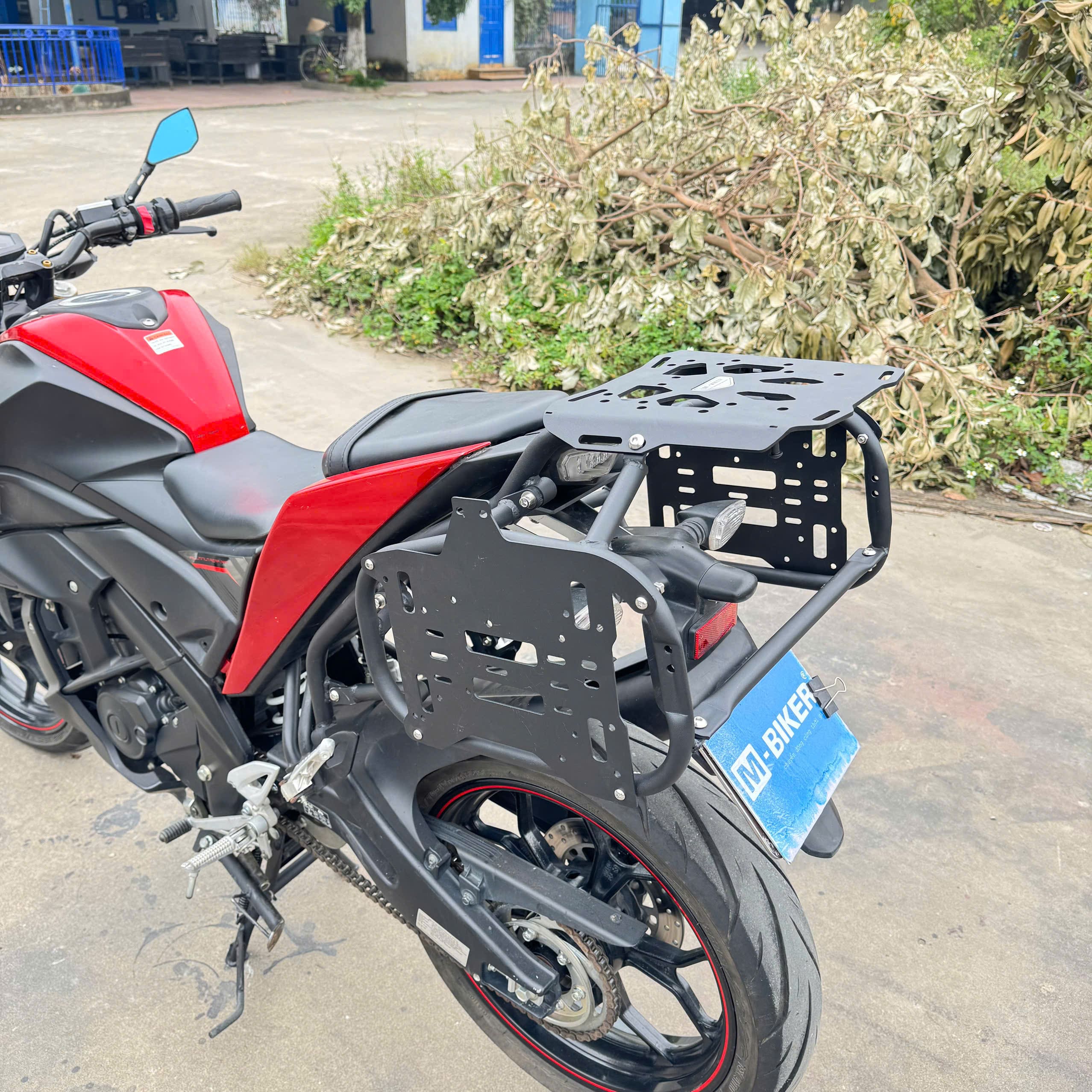 Baga Khung Thùng Yamaha TFX Cảng Sau Treo Thùng - Ảnh 4