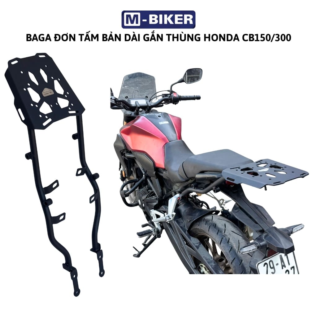 Baga gắn thùng CB150/300 Baga Sau Honda CB150 / CB300 Bản Dài 3 images upload woo2F0c418138d114a131c09ac01fce9b42eb