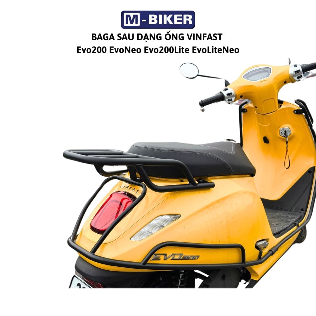 Baga Xe Điện VinFast Evo 200 / Evo Neo / Evo Lite / Evo 200 Lite dạng ống 8 images upload woo2F239e68980d23baa11d88949ab7781dfd