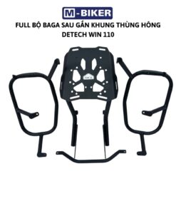 Baga Win 110 Gắn Khung Thùng Hông Detech Win 110 Dùng Chung Các Dòng Win Detech