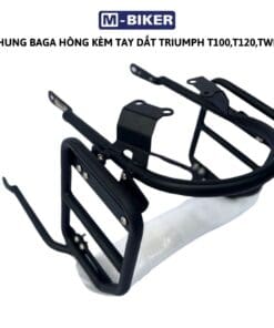 Khung gắn bình xăng và túi hông triumph t100 t120 twin