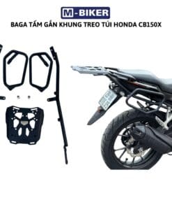 Baga Sau Honda CB150X Gắn Khung Hông Treo Túi Baga Sau Gắn Kèm Khung Treo Túi Honda CB150X
