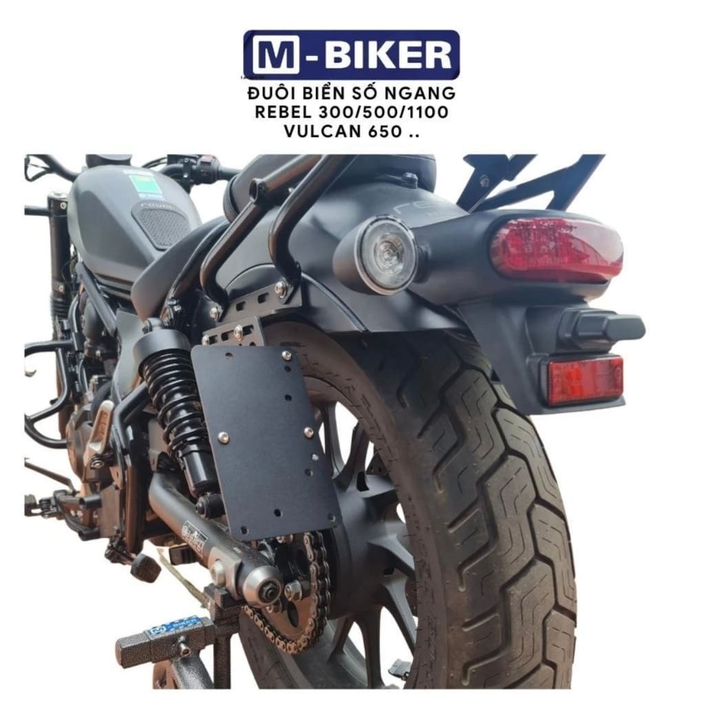 Đuôi biển số ngang Honda Rebel 250/300/500/1100/Vulcan650 11 images upload woo2F6f3c929d62414d7cc341f90463cea7a4