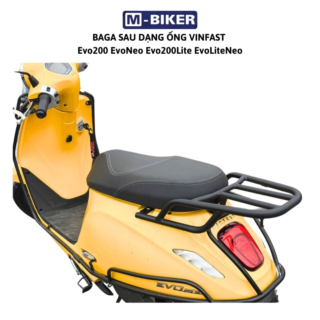 Baga Xe Điện VinFast Evo 200 / Evo Neo / Evo Lite / Evo 200 Lite dạng ống 6 images upload woo2F6ff5637241c644f1b9e63771bbb07e90