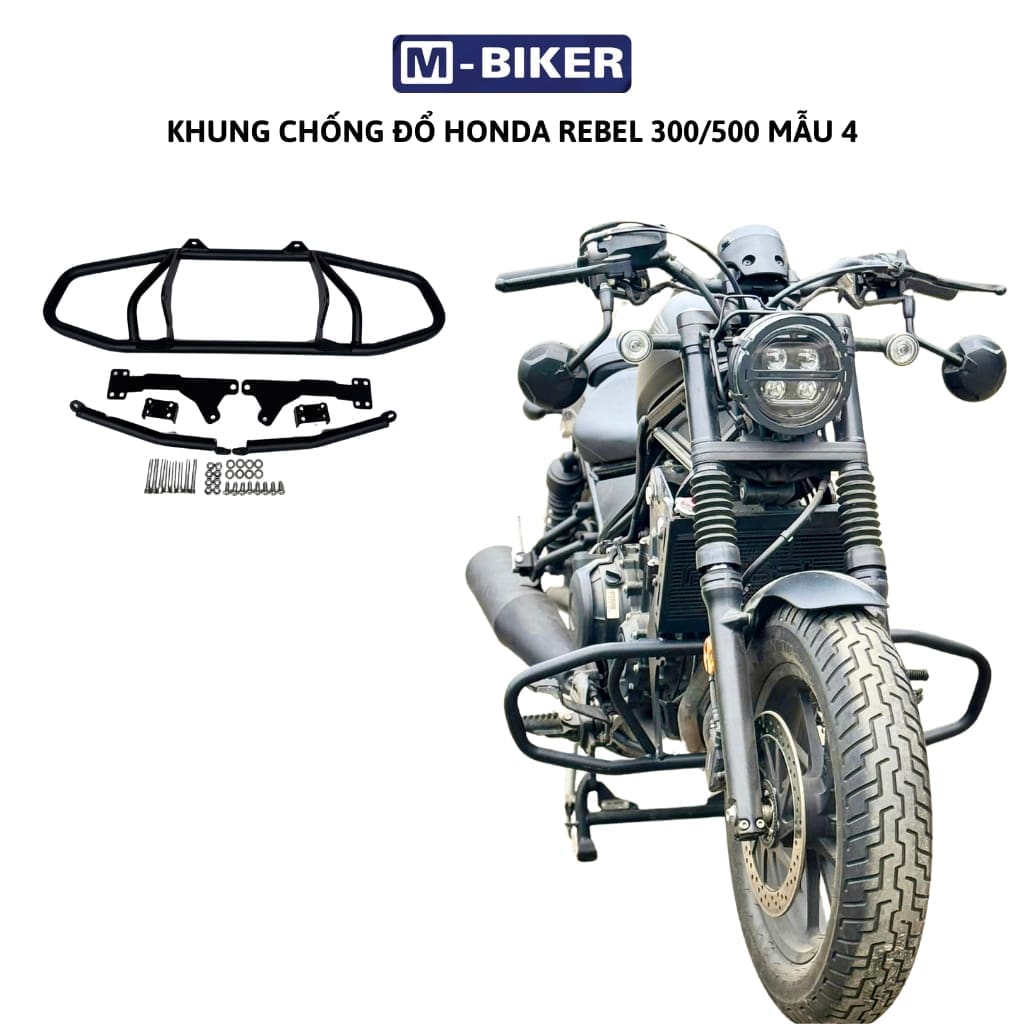 Chống Đổ Honda Rebel 300/500 Khung Chống Đổ Honda Rebel 300/500 4 images upload woo2F894172f9e04d963966591c129615c3b0