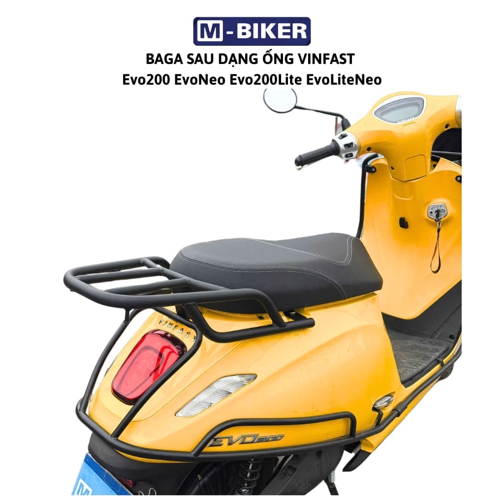 Baga Xe Điện VinFast Evo 200 / Evo Neo / Evo Lite / Evo 200 Lite dạng ống 5 images upload woo2Faaec3869e3391b392042ad00c6cfe424