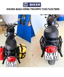 Khung gắn bình xăng và túi hông triumph t100 t120 twin 14 images upload woo2Fd40ef43832560b7a2244a9455ce875f5