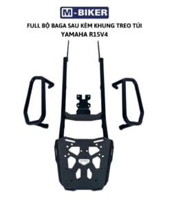 Baga Gắn Khung Treo Túi R15 V4 Baga sau Yamaha R15 V4 gắn kèm khung hông treo túi
