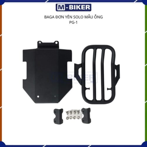 Baga sau PG1, baga đơn PG1 Ốp Yên Solo PG1 Mẫu Ống Mbiker