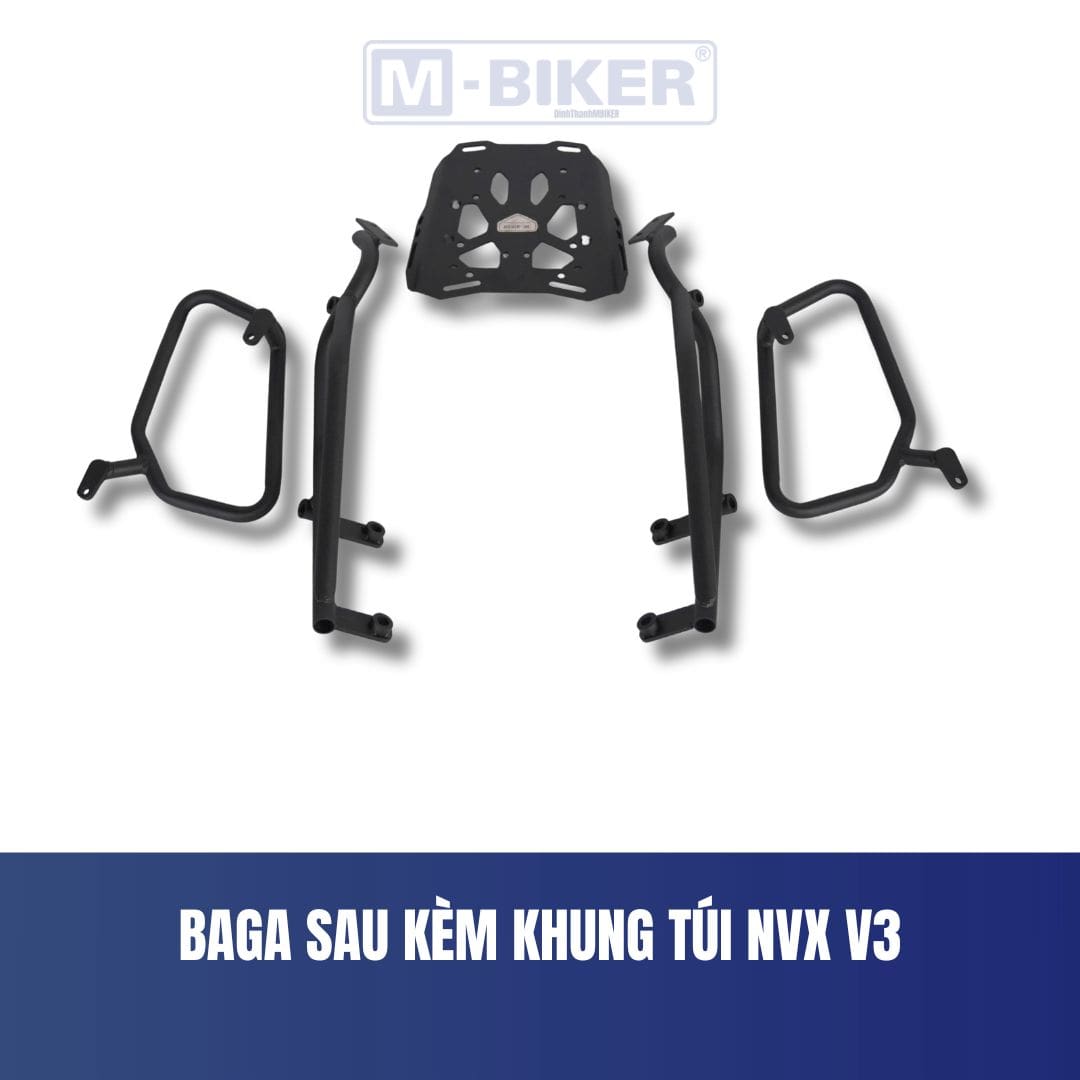 Baga Sau NVX V3 M-Biker – Giải Pháp Chở Đồ Hoàn Hảo Cho Yamaha NVX