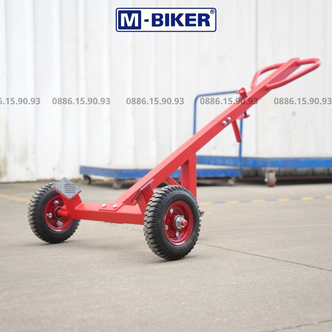xe đẩy thùng phuy mẫu 2 Mbiker tool