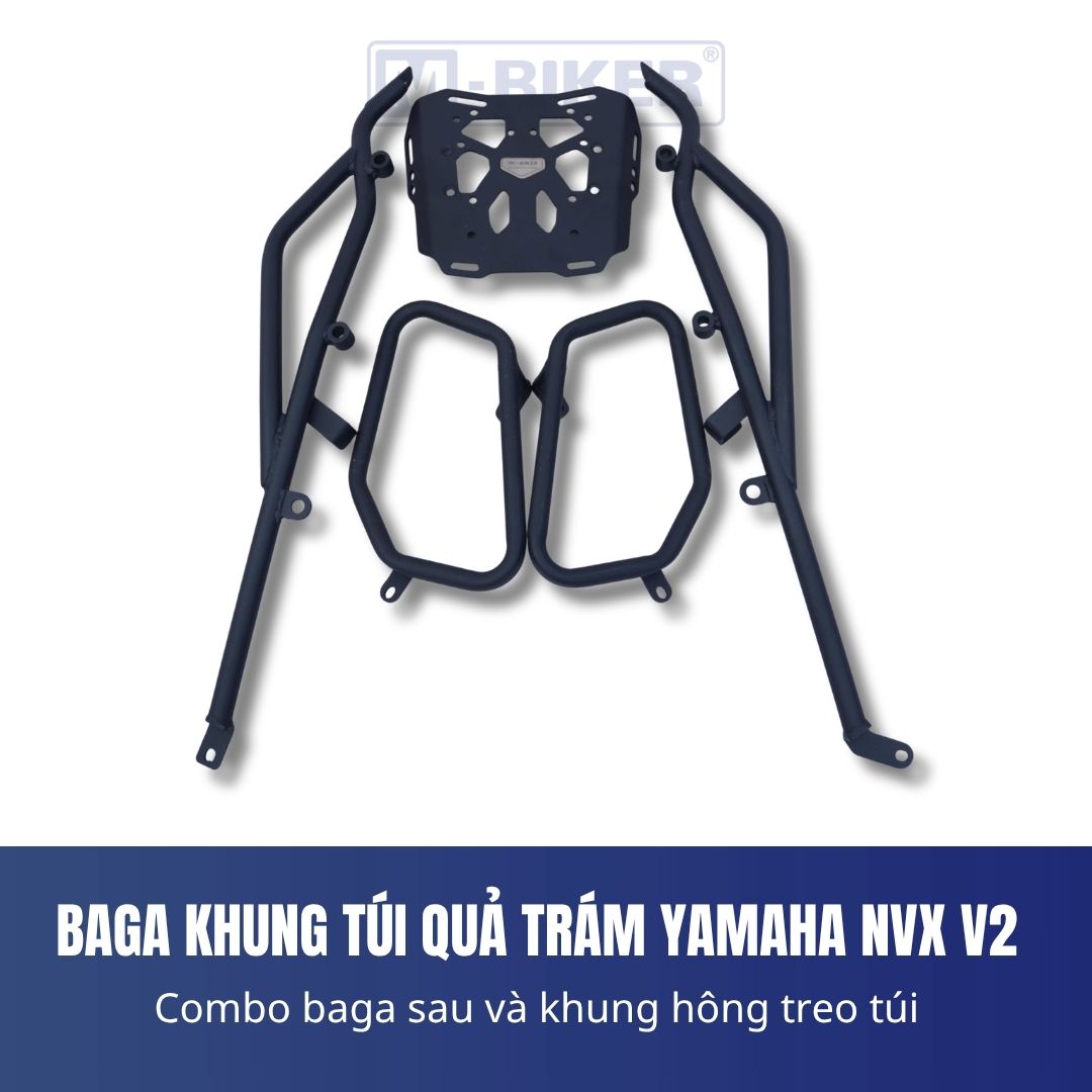 Baga xe NVX V2 M-Biker: Xác nhận tương thích và checklist kiểm tra 10 baga khung hong nvx v2 mbiker 10