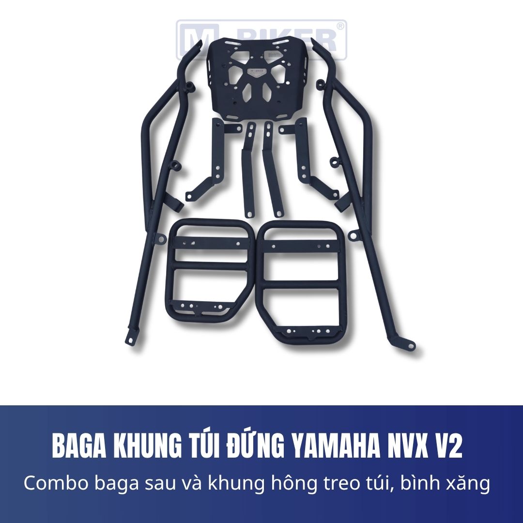 Baga xe NVX V2 M-Biker: Xác nhận tương thích và checklist kiểm tra 11 baga khung hong nvx v2 mbiker 11