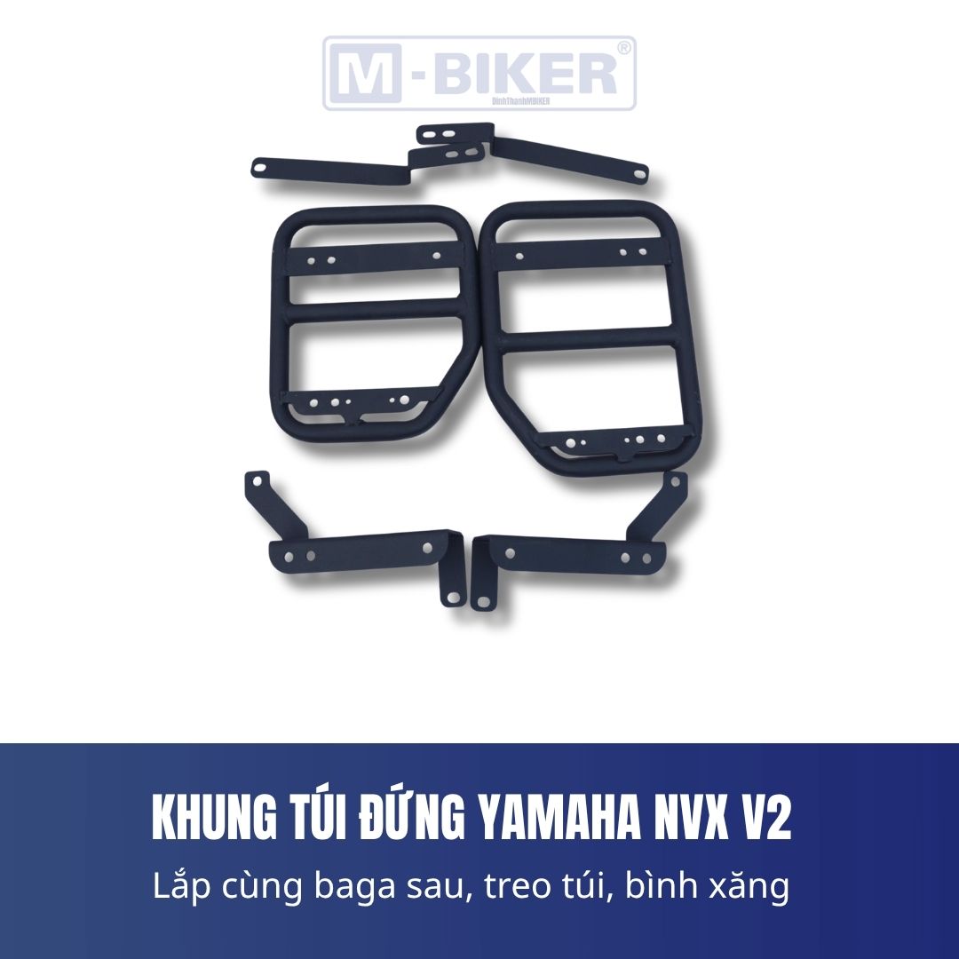 Baga xe NVX V2 M-Biker: Xác nhận tương thích và checklist kiểm tra 3 baga khung hong nvx v2 mbiker 5