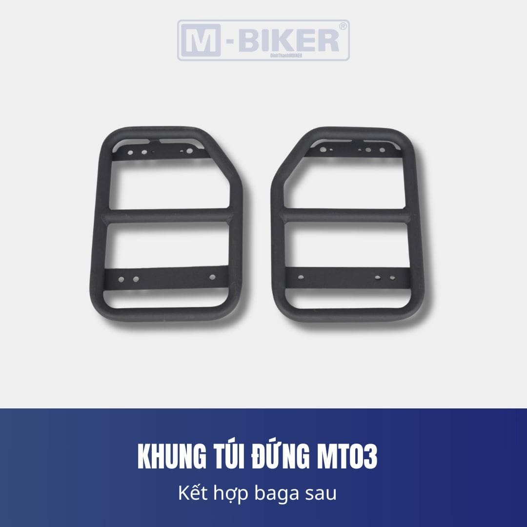 Baga Sau Yamaha MT-03 Cảng Sau Gắn Thùng M-Biker 13 baga mT03 11