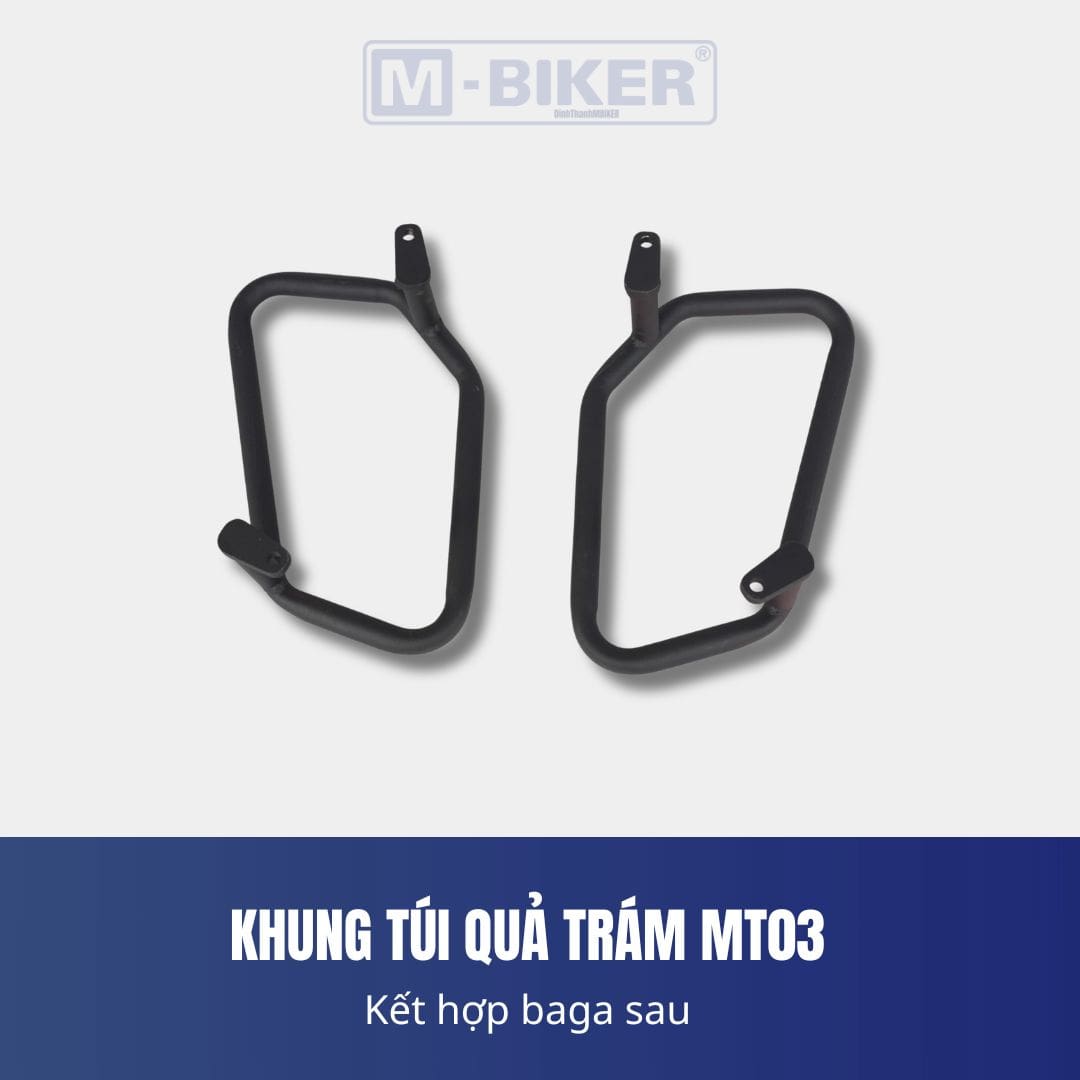 Baga Sau Yamaha MT-03 Cảng Sau Gắn Thùng M-Biker 6 baga mT03 4