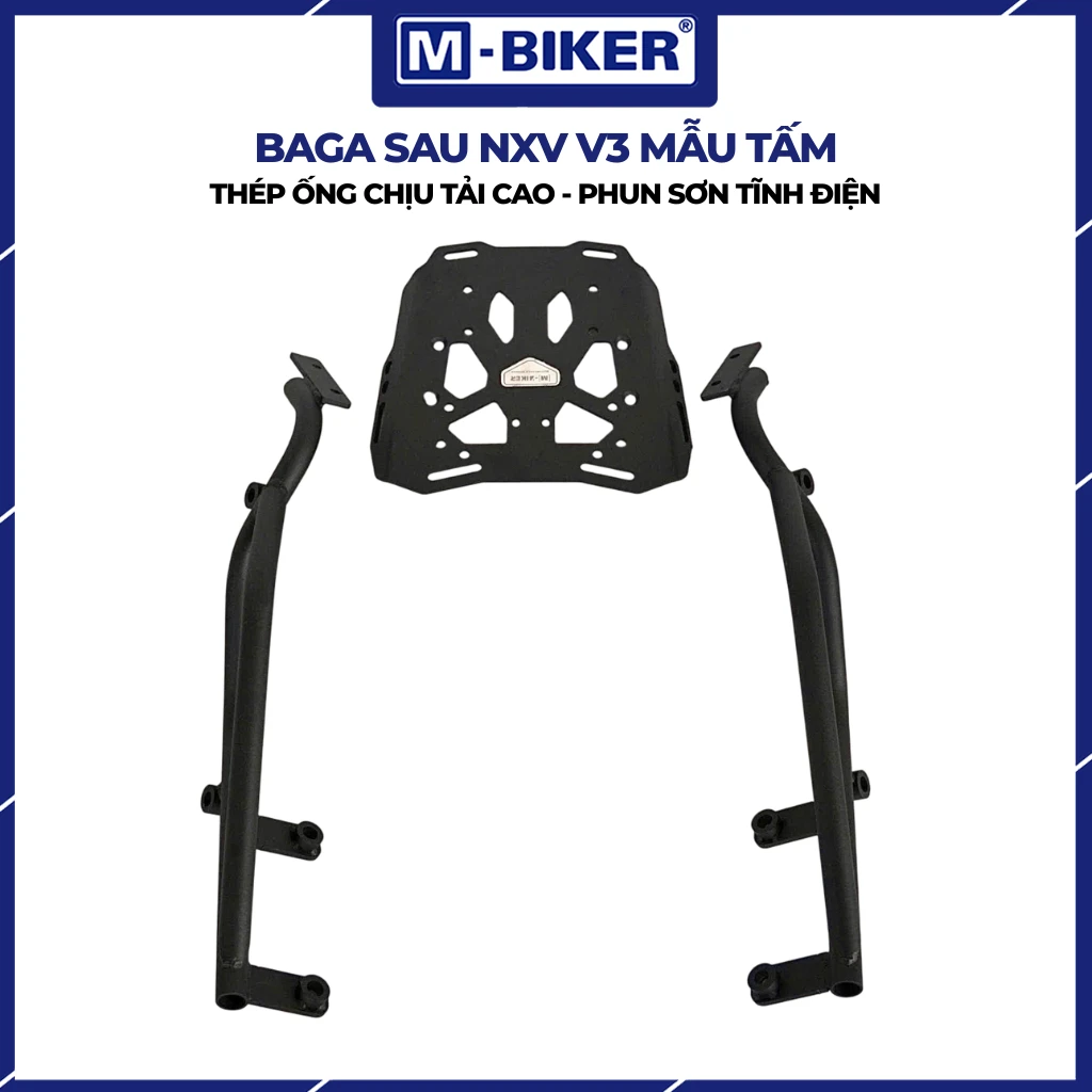 Mẫu baga sau NVX V3 thiết kế liền mạch từ thương hiệu M-Biker nổi tiếng