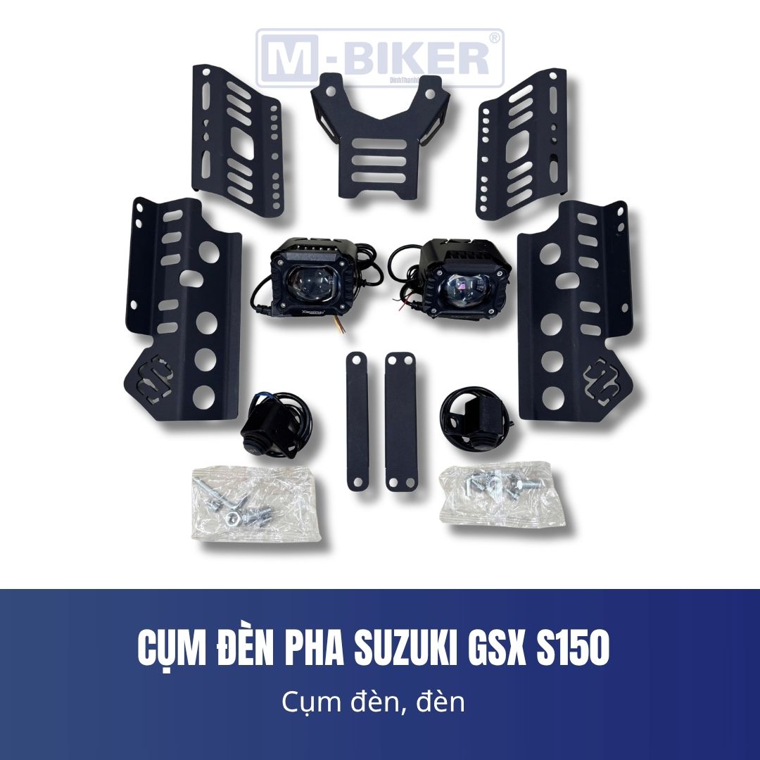 cụm đèn pha suzuki gsx s150 (1)