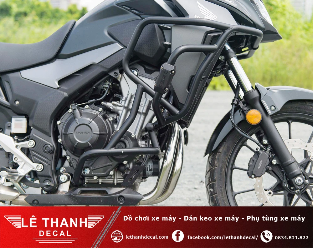 Sơ đồ minh họa vị trí bắt ốc khung bảo vệ cho xe MT-03 đời cũ và đời mới